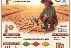 Kemarau Panjang, Musim Tanam Padi Ketiga Tanjabtim Tertunda