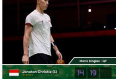 Stamina Drop, Langkah Jonatan Christie Terhenti di Perempat Final Asian Games 2026