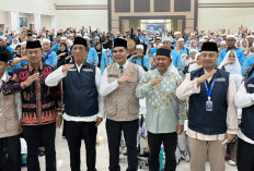 Wabup H A Khafidh Sambut Jamaah Haji Merangin di Jambi