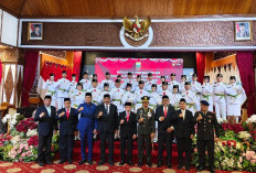 Hadiri Pengukuhan Paskibraka 2026, Ketua DPRD M. Hafiz Fattah Apresiasi Keringat dan Perjuangan Pemuda Jambi