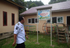 Bupati Muaro Jambi Tinjau Pembangunan Aula Kantor Desa Talang Duku dan Sekolah Taman Kanak-Kanak
