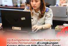 Tingkatkan Kompetensi Aparatur yang Berkualitas di Bidang Pertanahan, kanwil BPN Provinsi Jambi selenggarakan 