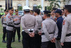 Apel Gelar Pasukan Pengamanan Presisi Merdeka Run 2026, Polda Jambi Siapkan 1.448 Personel untuk 8.750 Pelari