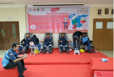 Gandeng PMI-RSUD Raden Mattaher Jambi, SKK Migas-PetroChina Gelar Donor Darah di Geragai Basecamp & BGP Camp