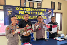 Polsek Kota Baru Ungkap Empat Kasus Penggelapan dan Pencurian, Tujuh Tersangka Diamankan