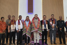 Khidmatnya Peringatan HUT ke-40 HKBP Hitam Ulu, Bupati M. Syukur Ajak Umat Merawat Kerukunan