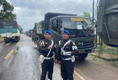 Denpom II/2 Jambi Pastikan Konvoi Sermat Penanggulangan Bencana Sumatra Melaju Aman