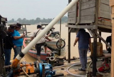 PETI di Sungai Batanghari Dibidik Polisi, Pekerja Kabur Tinggalkan 10 Perahu Ketek