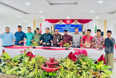 Kejari Tanjab Barat Tanda Tangani MoU dengan Kades se-Kecamatan Bram Itam