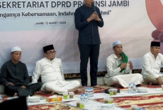 Buka Puasa Bersama DPRD Jambi, Hafiz Fattah Ajak Pererat Silaturahmi Jelang Idul Fitri