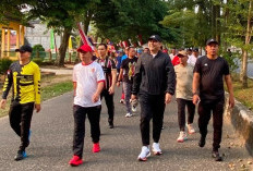 Bupati Merangin M. Syukur Ajak Anggota Dewan Jogging 12 Kilometer dan Nikmati Keseruan CFD