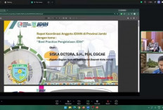 Perkuat Sinergi dan Kualitas Pengelolaan JDIH, Kanwil Kemenkum Jambi Gelar Rakor Anggota JDIHN