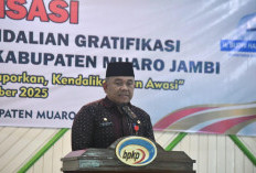  Sekda Muaro Jambi Budhi Hartono Ingatkan Bahaya Gratifikasi