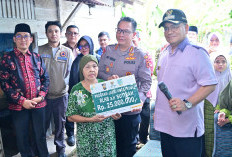Sambut Hari Bhayangkara Ke-80, Pemkot Jambi, Polresta Jambi dan Baznas Kolaborasi Bedah Rumah Mak Gambreng 