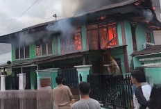 Api Melalap Tiga Rumah di Kerinci, Diduga Korsleting Listrik