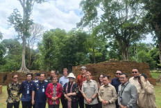Al Haris Dampingi Menbud Fadli Zon di KCBN Muaro Jambi, Pemugaran Ratusan Candi Bakal Dikebut