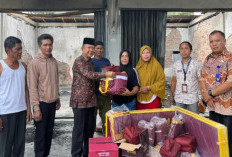 Pemkab Merangin Salurkan Bantuan untuk Korban Kebakaran Bengkel di Sungai Piul
