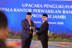 Pengukuhan KPWBI Provinsi Jambi : Memperkuat Sinergi untuk Mendorong Pertumbuhan Ekonomi Jambi yang Inklusif