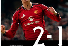 Sikat Crystal Palace 2-1, Manchester United Tembus 3 Besar di Papan Klasemen