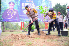Kapolda Jambi Pimpin Penanaman Pohon di SPN, Wujudkan Komitmen Green Policing dan Pelestarian Lingkungan