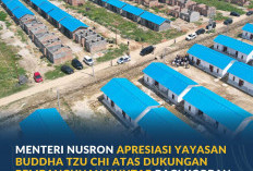 Menteri Nusron Apresiasi Yayasan Buddha Tzu Chi atas Dukungan Pembangunan Huntap bagi Korban Bencana di Aceh