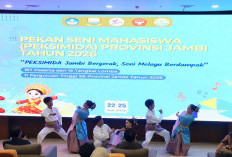 Libatkan 167 Talenta, Peksimida Jambi 2026 Resmi Dibuka di UNJA