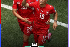 Gilas Bosnia 4-1, Swiss Rebut Puncak Klasemen Grup B Piala Dunia 2026
