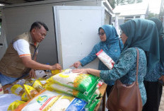 Wakil Ketua II TP PKK Muaro Jambi Tinjau Gerakan Pangan Murah, Bantu Masyarakat Hadapi Ramadan