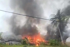Kebakaran di Cempaka Putih-Jelutung,  19 Rumah Hangus 