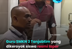 Guru yang Dikeroyok Siswa Resmi Lapor Polisi Bawa Hasil Visum 