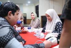 Wujudkan Kemenkum Sehat, Kanwil Kemenkum Jambi Gelar Pemeriksaan Kesehatan Pegawai