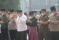 Dari Lapangan Mapolres Bungo, Masyarakat Memohon Minta Hujan