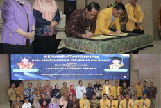 UNJA dan UNP Perkuat Kolaborasi melalui Penandatanganan MoU Tri Dharma Perguruan Tinggi