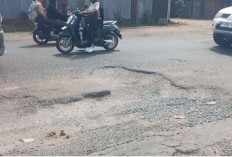 Warga Kota Jambi Keluhkan Kerusakan Jalan Lingkar