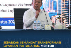 Sebarkan Semangat Transformasi Layanan Pertanahan,Menteri Nusron: Untuk Memberikan Kepastian kepada Masyarakat