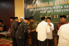 Dalam Nuansa Idul Fitri, Danrem 042/Gapu Perkuat Silaturahmi dan Sinergi di Rakor MUI