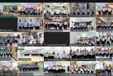 Perkuat Konsolidasi & Kolaborasi, Kanwil Kemenkum Jambi ikuti Apel Bersama di Lingkungan Kemenko Kumham Imipas