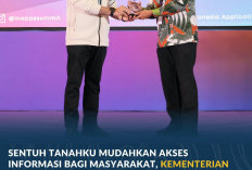 Sentuh Tanahku Mudahkan Akses Informasi bagi Masyarakat, Kementerian ATR/BPN Raih Penghargaan IN-Apps Digital 