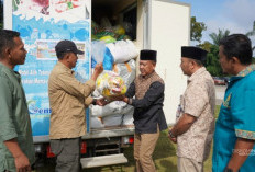 Wabup A. Khafidh Lepas Bantuan Kemanusiaan untuk Korban Bencana Solok Selatan