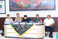 Kapolda Jambi Ikuti Zoom Meeting Presiden RI Bahas Kesiapsiagaan Karhutla