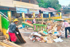Bupati H M Syukur Terus Tata Pasar Bawah Bangko