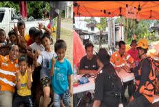 PT SAS dan Group Kirim Bantuan Logistik, Obat Hingga Tim Trauma Healing untuk Anak-anak di Sumbar