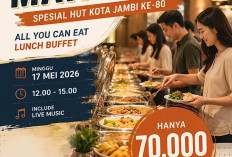Luminor Hotel Jambi Hadirkan “Sunday Super Lunch MAKSIBAR” Spesial HUT Kota Jambi ke-80