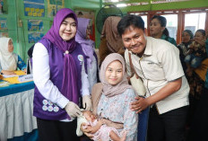 Ketua Tim Pembina Posyandu Tanjab Barat Hj. Fadhilah Sadat, Dorong Transformasi Posyandu 6 SPM di Bram I