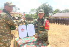 Percepat Pembangunan Desa, Bupati Hurmin Buka TMMD Ke-128 Kodim 0420/Sarko
