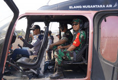 Danrem 042/Gapu Sisir Wilayah Rawan Karhutla dari Udara, Perkuat Langkah Pencegahan