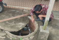 Hujan Guyur Tanjabtim, Asap Berkurang, Sumur Kembali Terisi