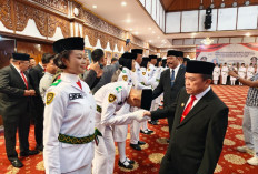 Gubernur Al Haris Kukuhkan 54 Paskibraka Jambi 2026, Pesankan Bawa Semangat Pejuang di HUT ke-81 RI