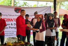 Jaga Alam di Ultah Megawati ke 79, PDIP Jambi Tanam Pohon di Kawasan Candi Muaro Jambi 