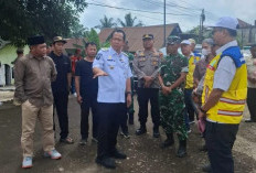 Bupati Muaro Jambi Tinjau Pembangunan Jalan di Talang Duku